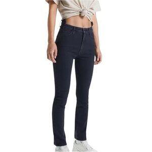 MOTHER Superior | Women’s The Dazzler Shift Jeans in Who’s Sorry Now Black 26